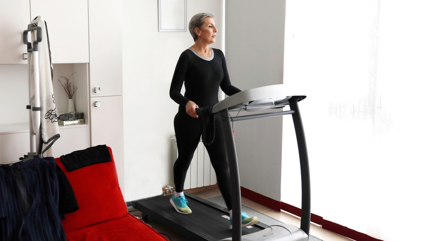 Try this trainer’s 20-minute treadmill walking workout if you’re looking for a low-impact way to get fit
