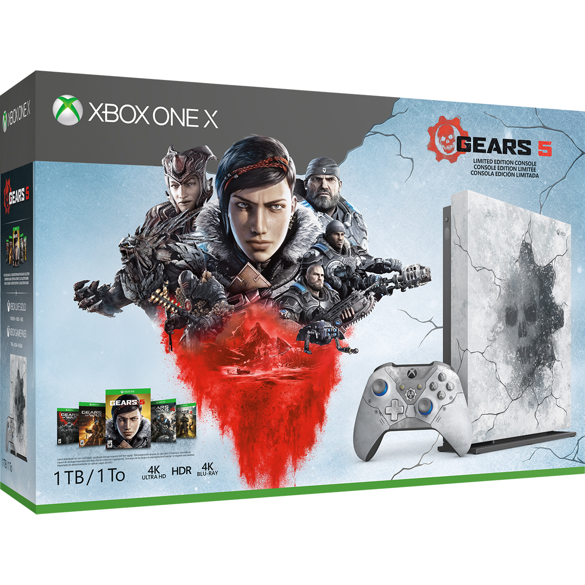 GEARS OF WAR 4 Ultimate Edition Steelbook / Microsoft Xbox One / PAL / FR EUR 39,90 - FR