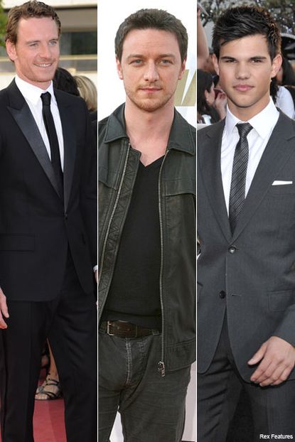 Taylor Lautner, Michael Fassbender and James McAvoy - Taylor Lautner to star in X Men? - Eclipse - Twilight - Celebrity News - Marie Claire