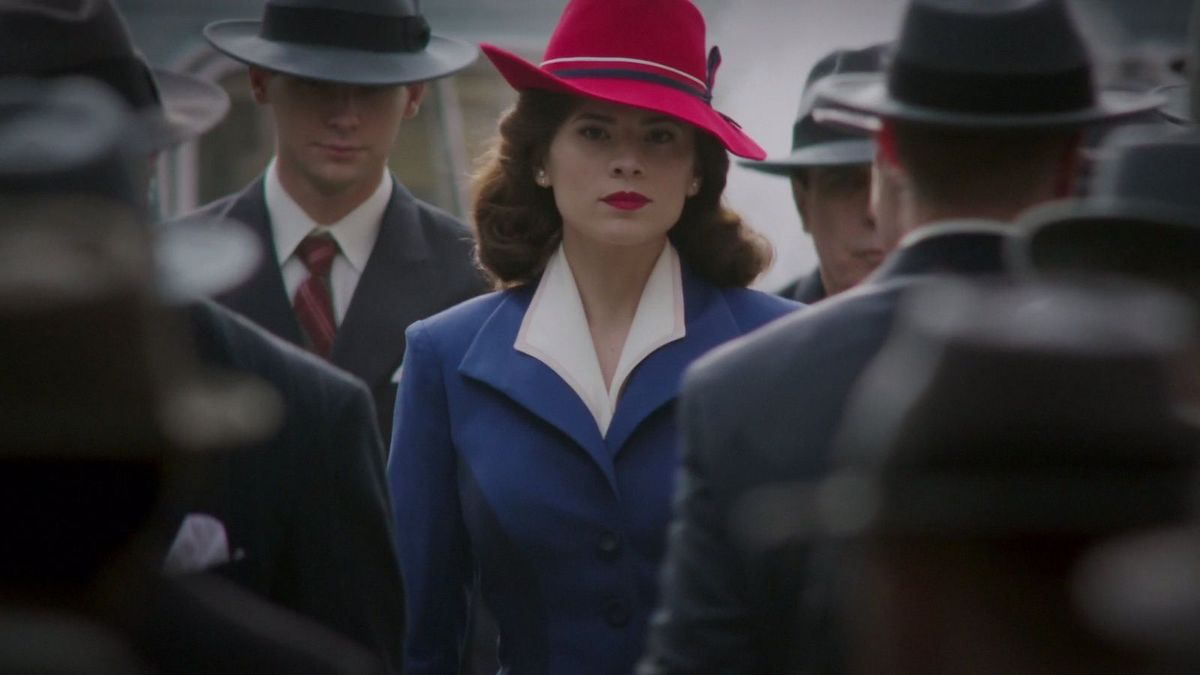 Hayley Atwell as Peggy Carter in Marvel Studios&#039; Agent Carter TV show