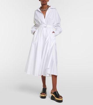 Cotton Shirt Dress