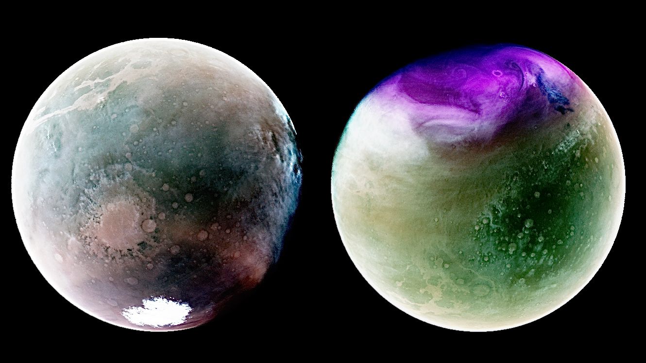 MAVEN Orbiter's Ultraviolet Images of Mars Honored