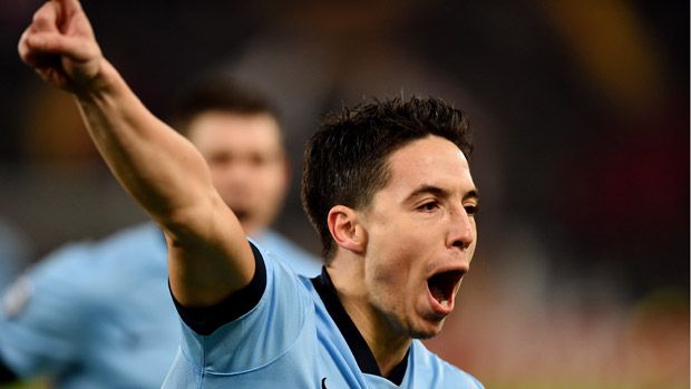 Samir Nasri of Man City