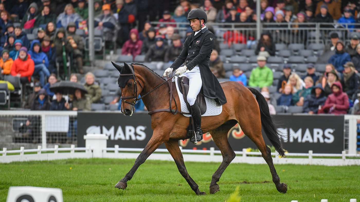 Badminton Horse Trials dressage: Tim Price and Coup De Coeur Dudevin