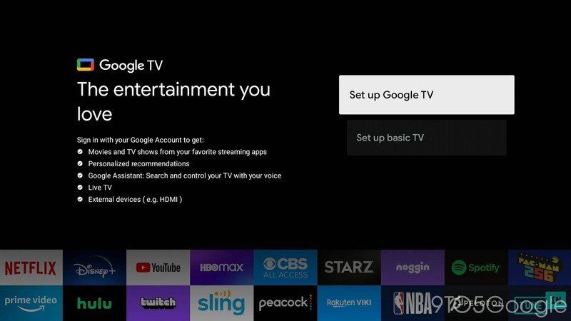 Google Tv Basic Mode