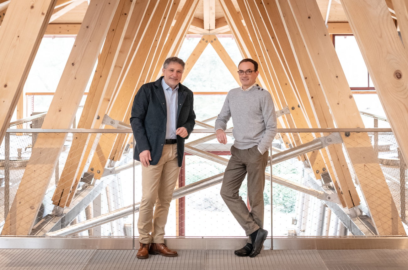 (l-r): Jos&amp;eacute; Sanfins and Tristan Le Lous