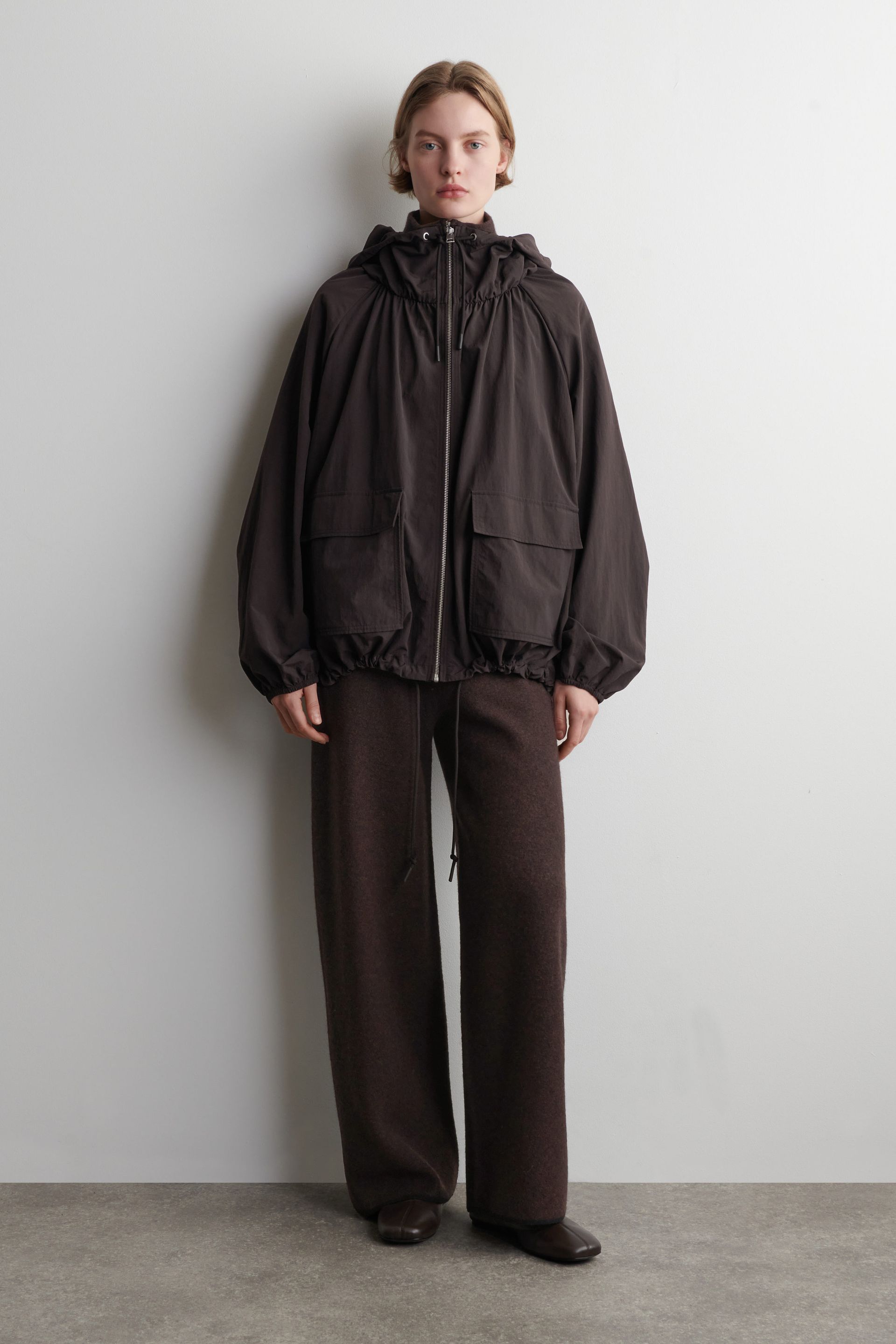 Technical Hooded Parka Jacket