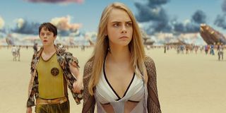 Valerian and the city of a thousand planets Cara Delevinge Dane DeHaan