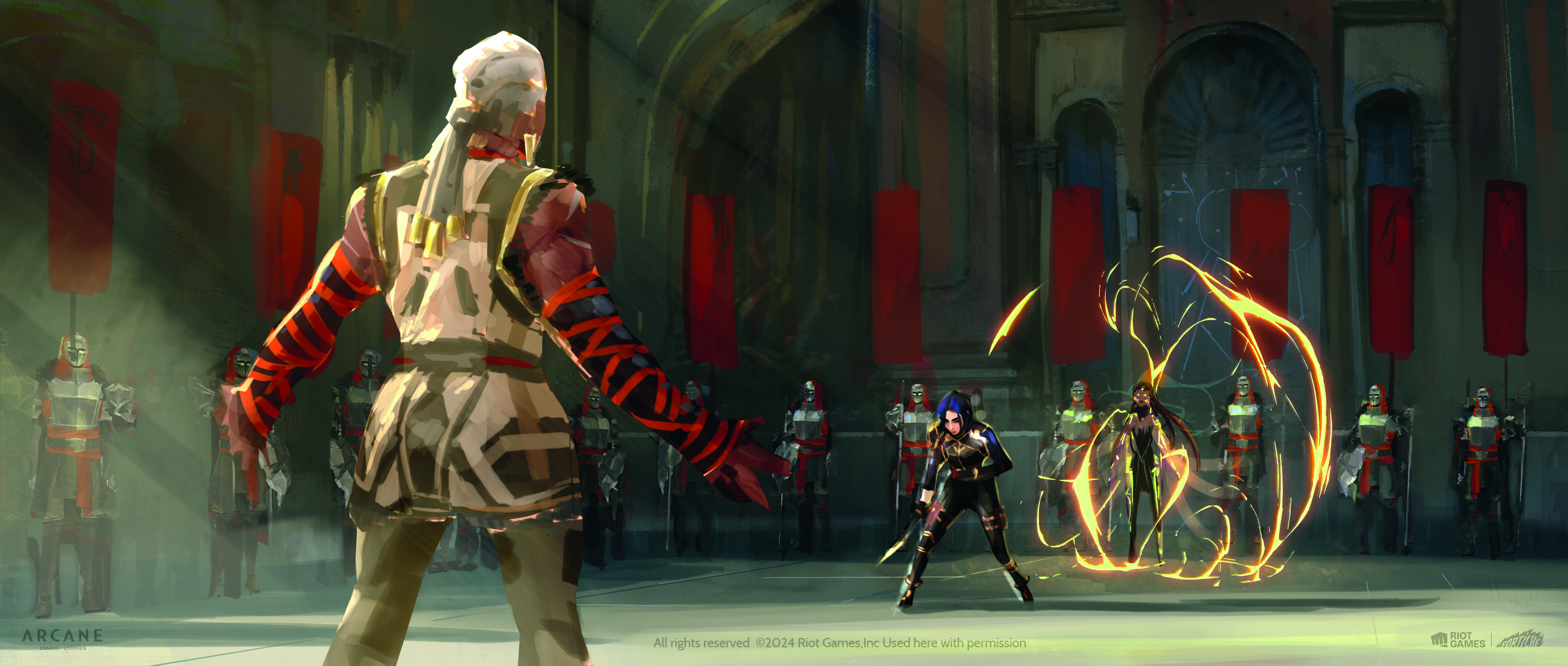 Artwork from Arcane season 2