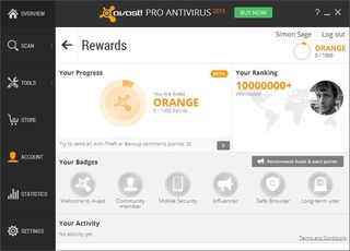 Avast Antivirus 2015 karma system
