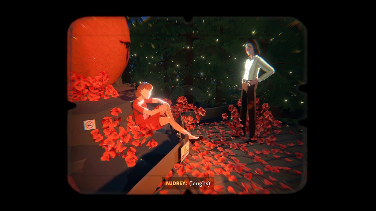 A screenshot from Forever Ago, an indie adventure game