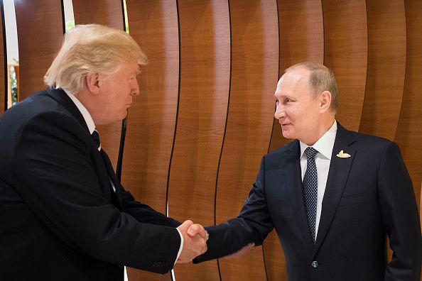 Donald Trump and Vladimir Putin.