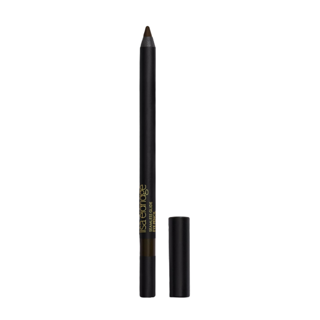 A product shot of the Lisa Eldridge Beauty Seamless Glide Eye Pencil in shade Ground Coffee, on a white background