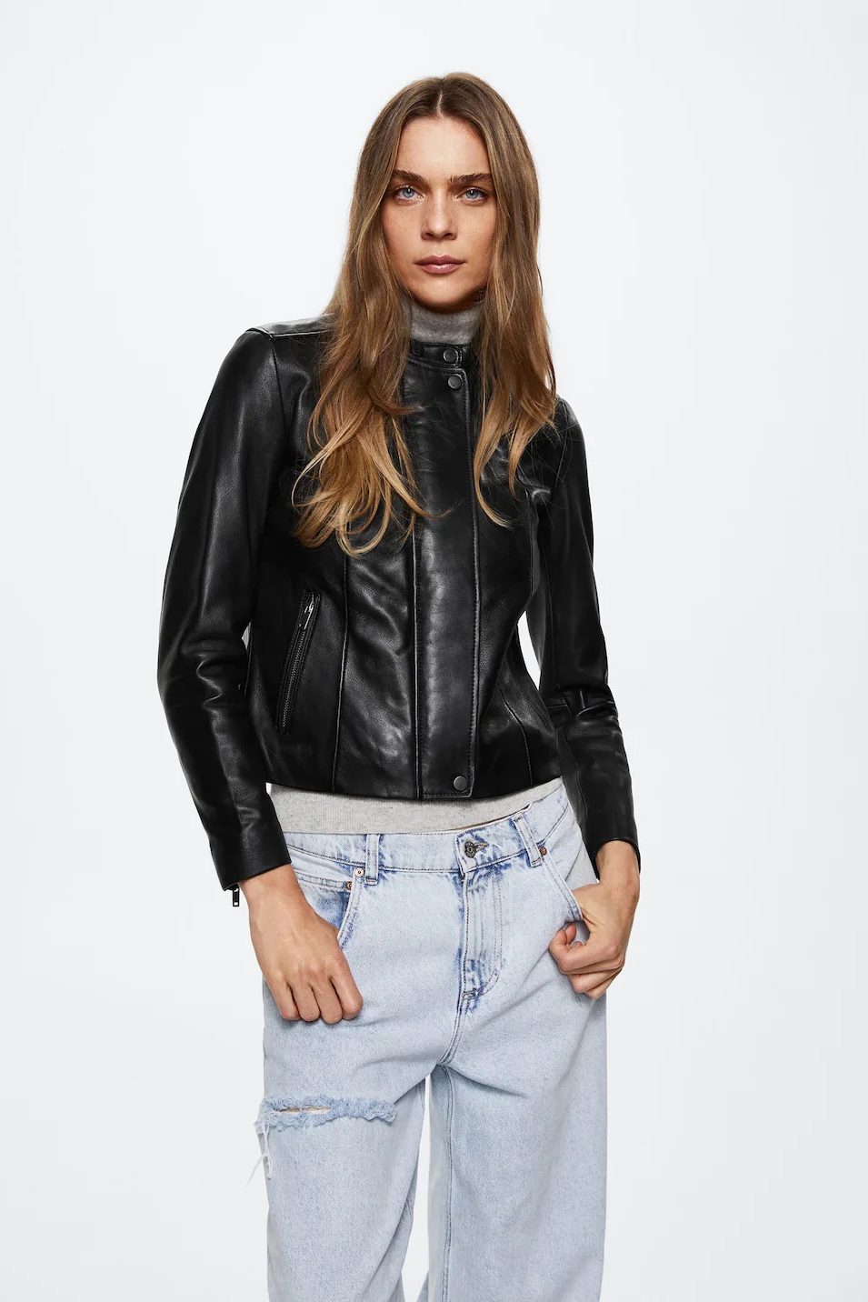 cute leather jackets for women