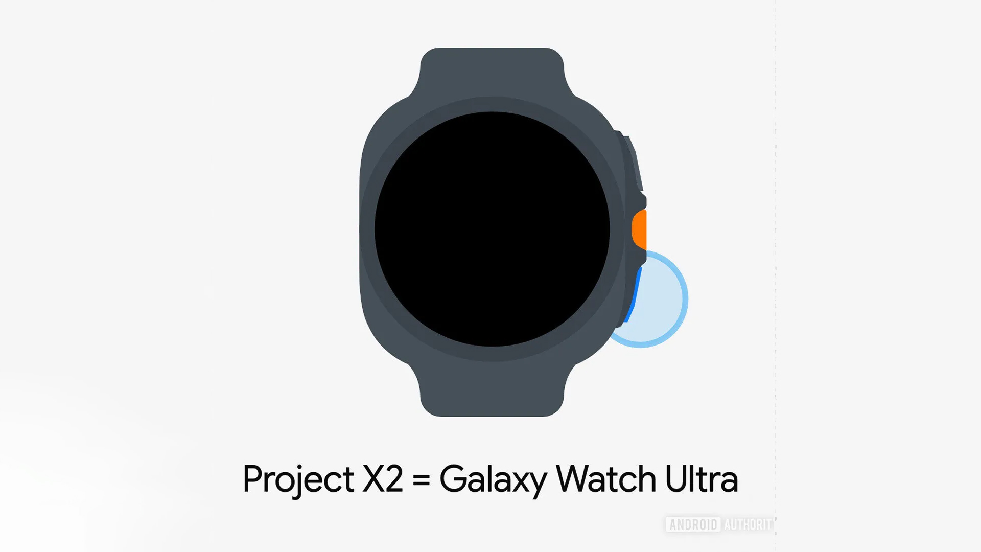 Leaked image of the Samsung Galaxy Watch 8
