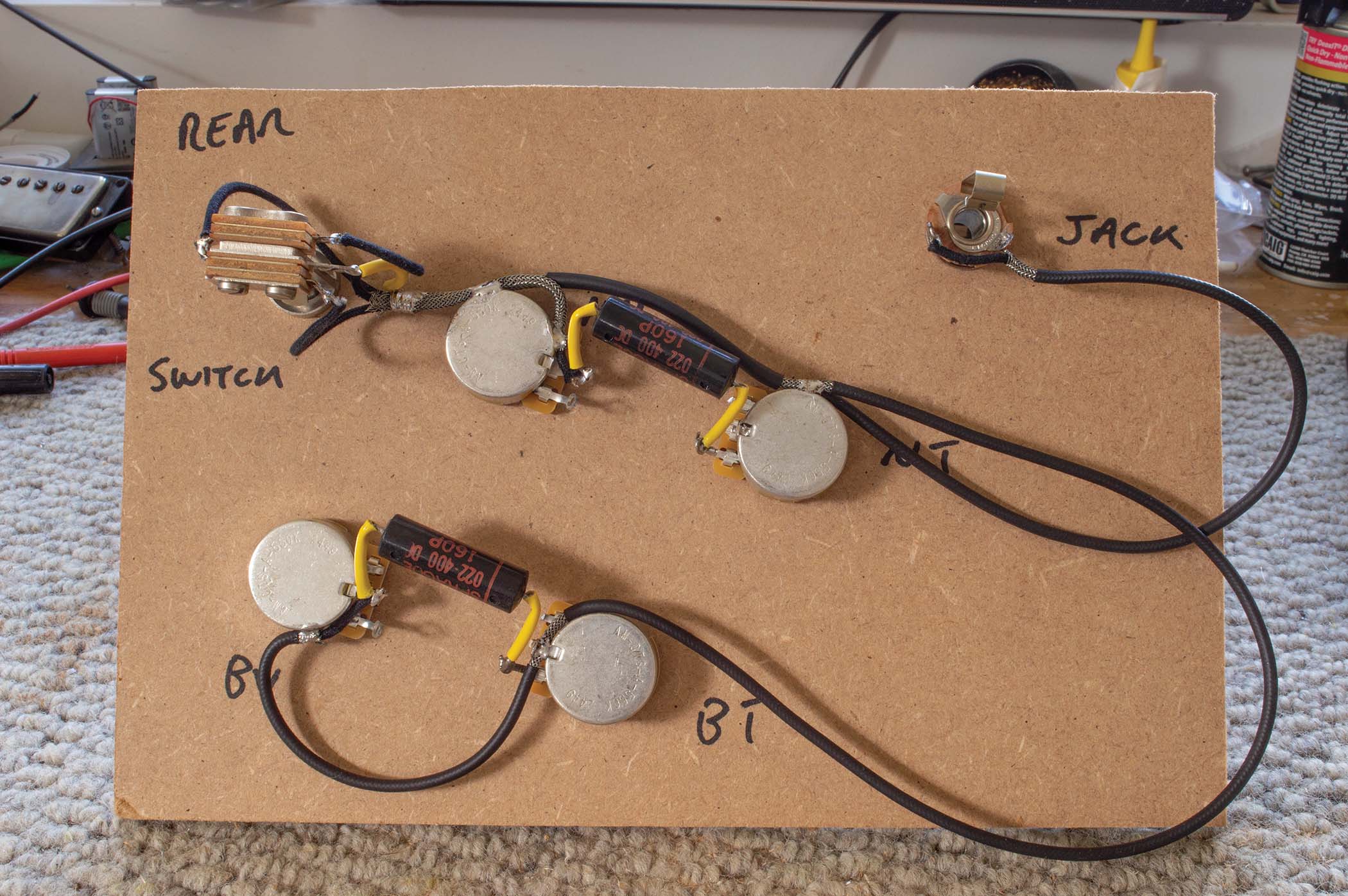 Gibson ES-335 Wiring Harness Installation step-by-step