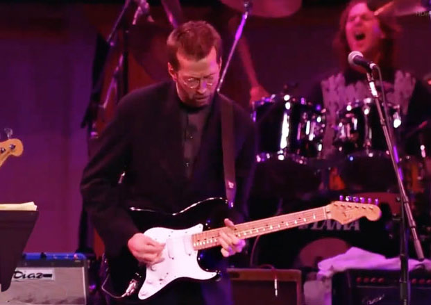 October 16, 1992: Eric Clapton Turns a Bob Dylan Tune Into a Blues 