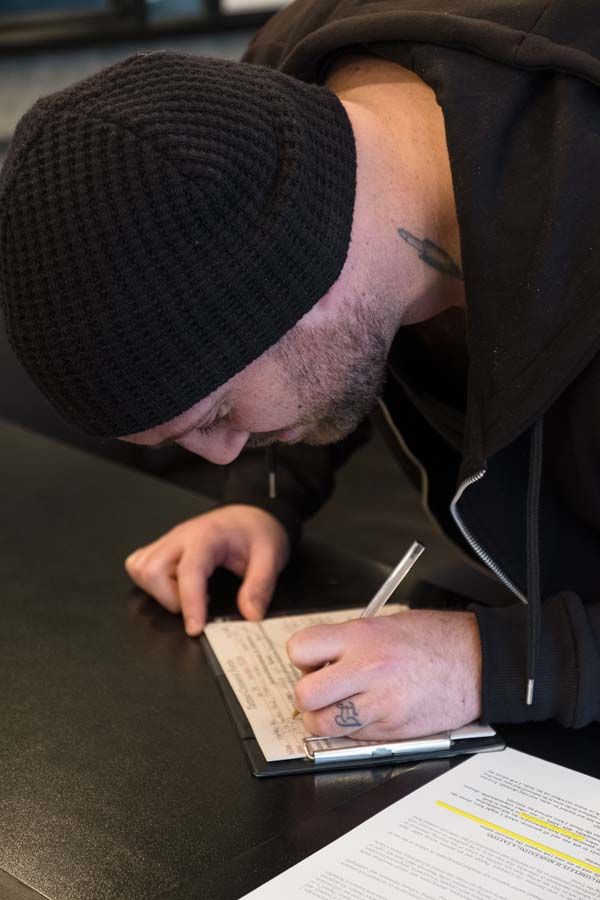 We attend the Ozzy album launch and tattoo event