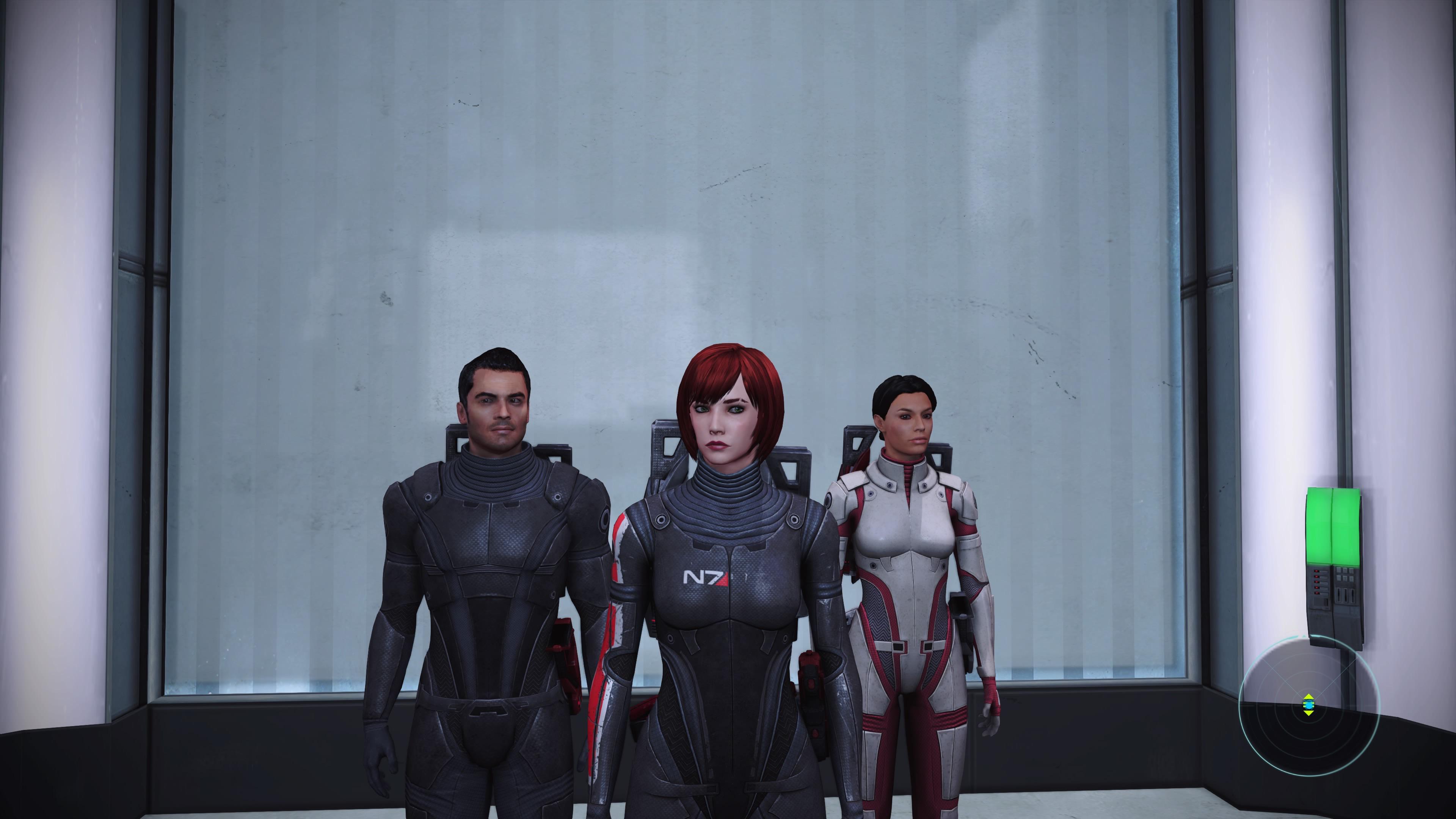 Mass Effect elevator scene