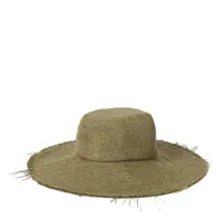Gigi Burris, for Giants Trail frayed linen sunhat, £260
