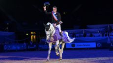 Trevor Breen and Kannoon Blue at HOYS