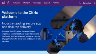Citrix Hypervisor website screenshot