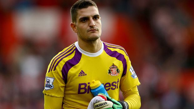 Vito Mannone of Sunderland 