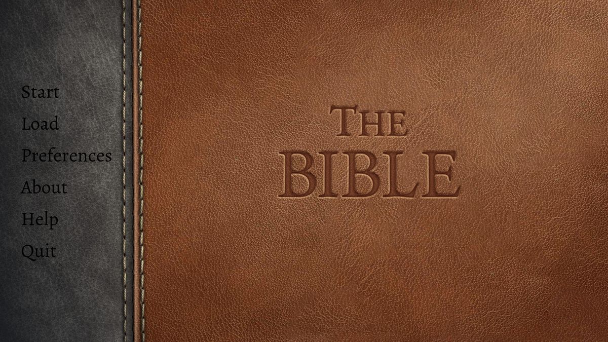 The Bible.