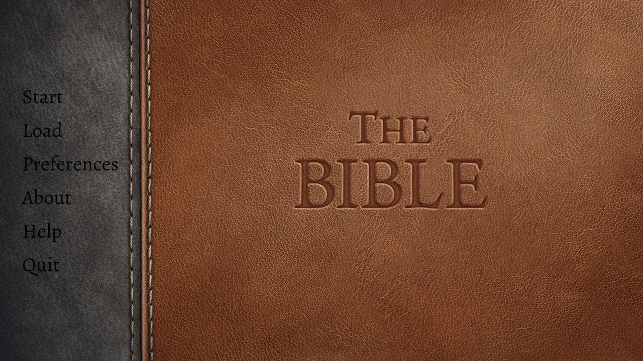 The Bible.