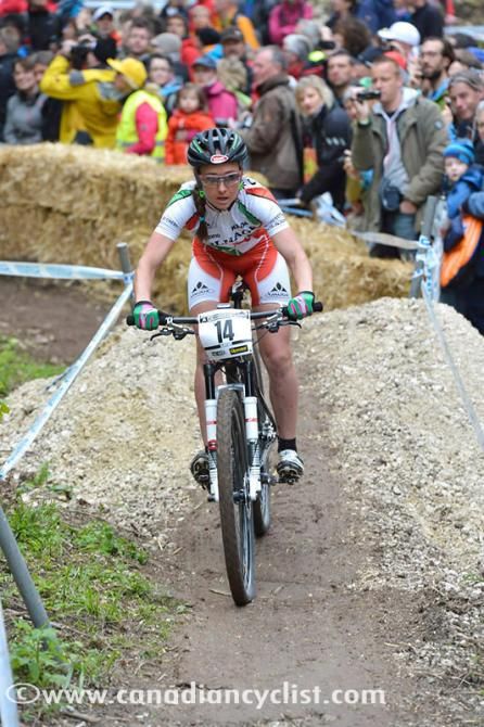 Eva Lechner (Team Colnago Sudtirol) took her first World Cup win since 2010