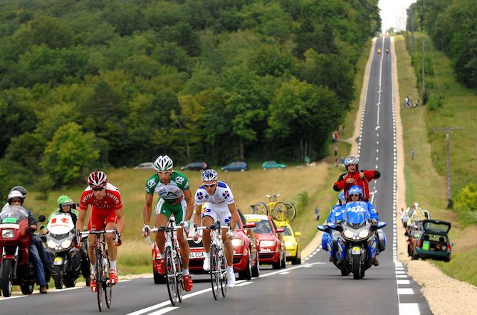 On the attack on stage 5 of the 2007 Tour de France
