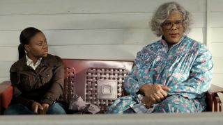 Hope Olaidé Wilson and Tyler Perry in I Can Do Bad All by Myself