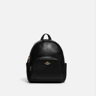 Coach black backpack.