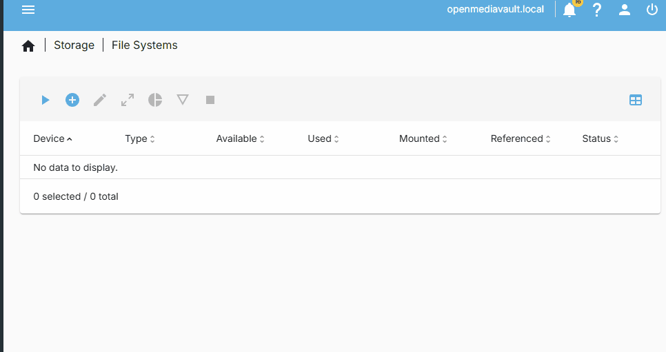 OMV File System