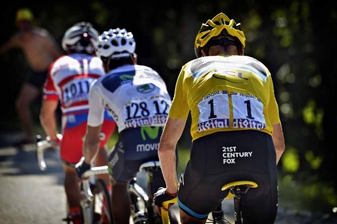 Chris Froome (Team Sky) started and finished the race as number 1