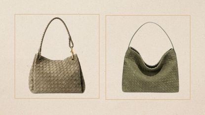 A bottega Veneta lookalike bag