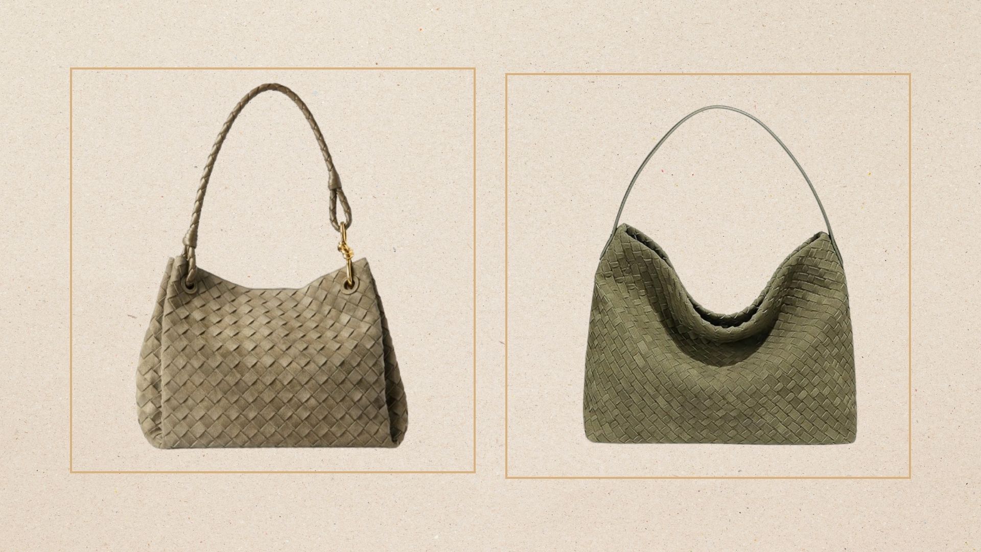A bottega Veneta lookalike bag