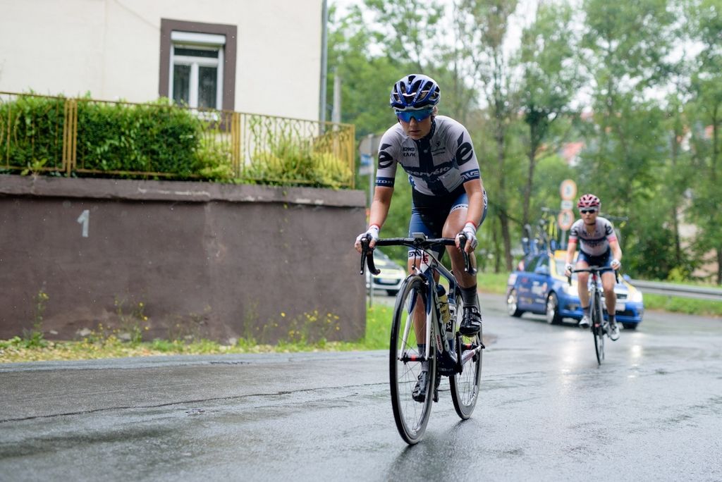 Finish champion Lotta Lepist&ouml; (Cervelo-Bigla)