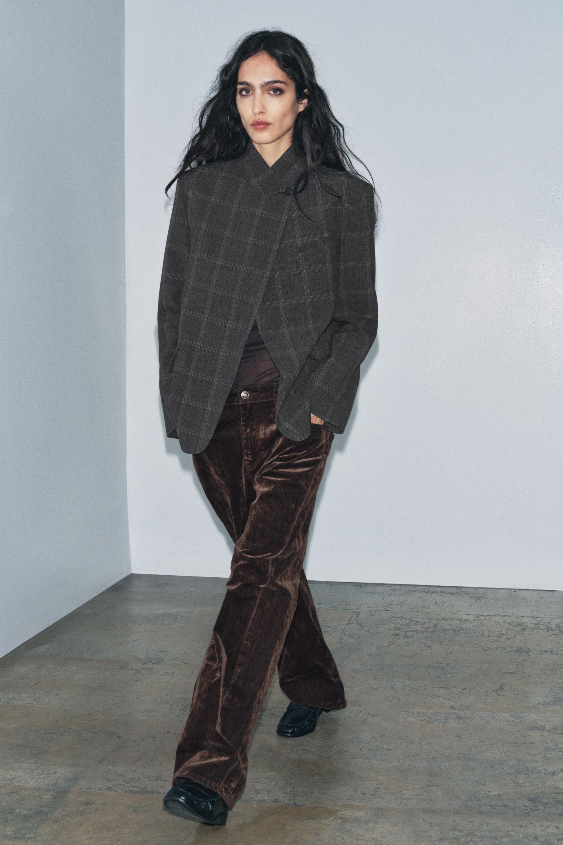 Plaid Blazer Zw Collection Limited Edition