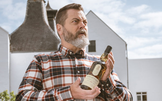 Parks and Rec’s Nick Offerman channels Ron Swanson as he launches new whiskey