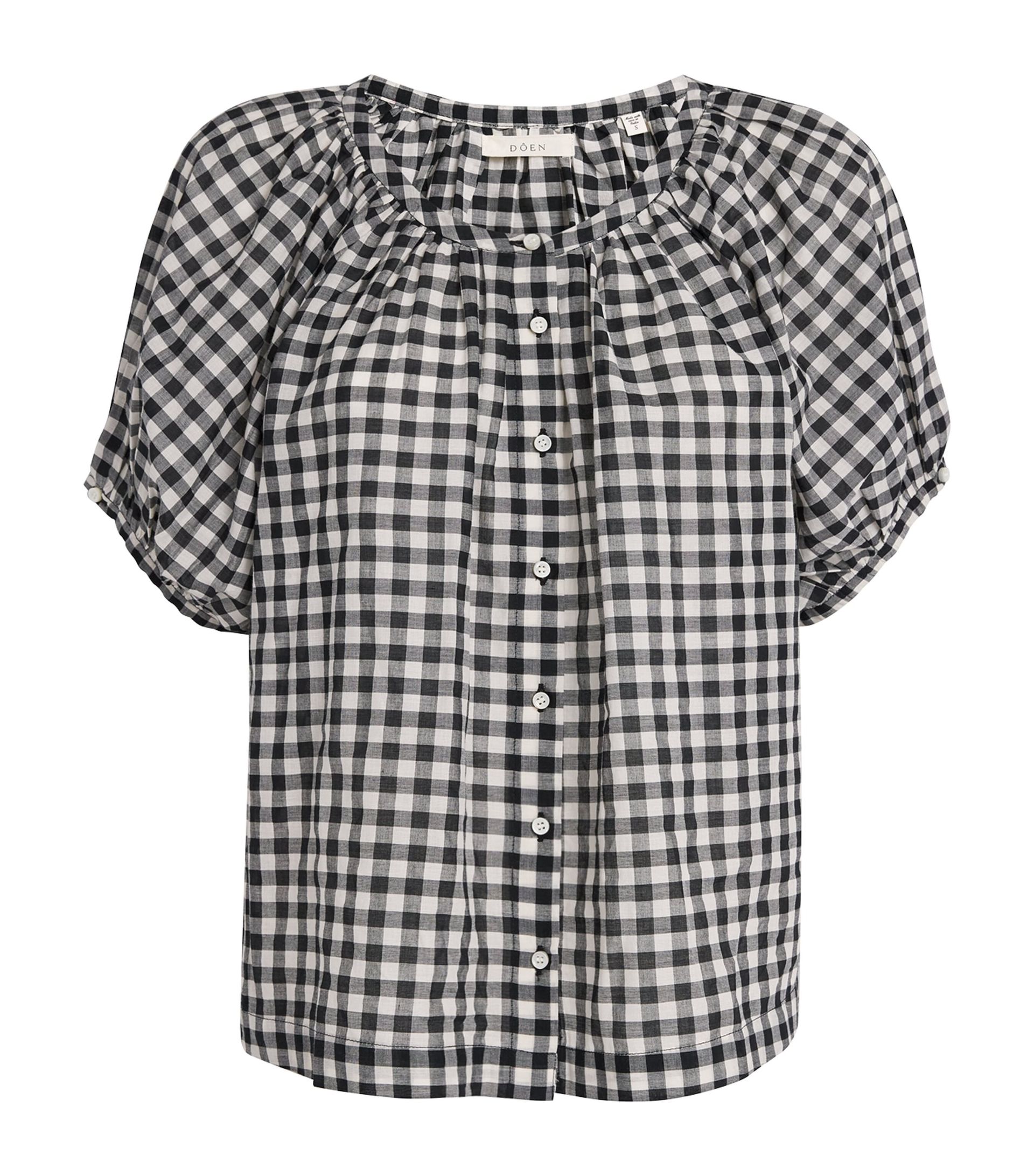 Check June Blouse