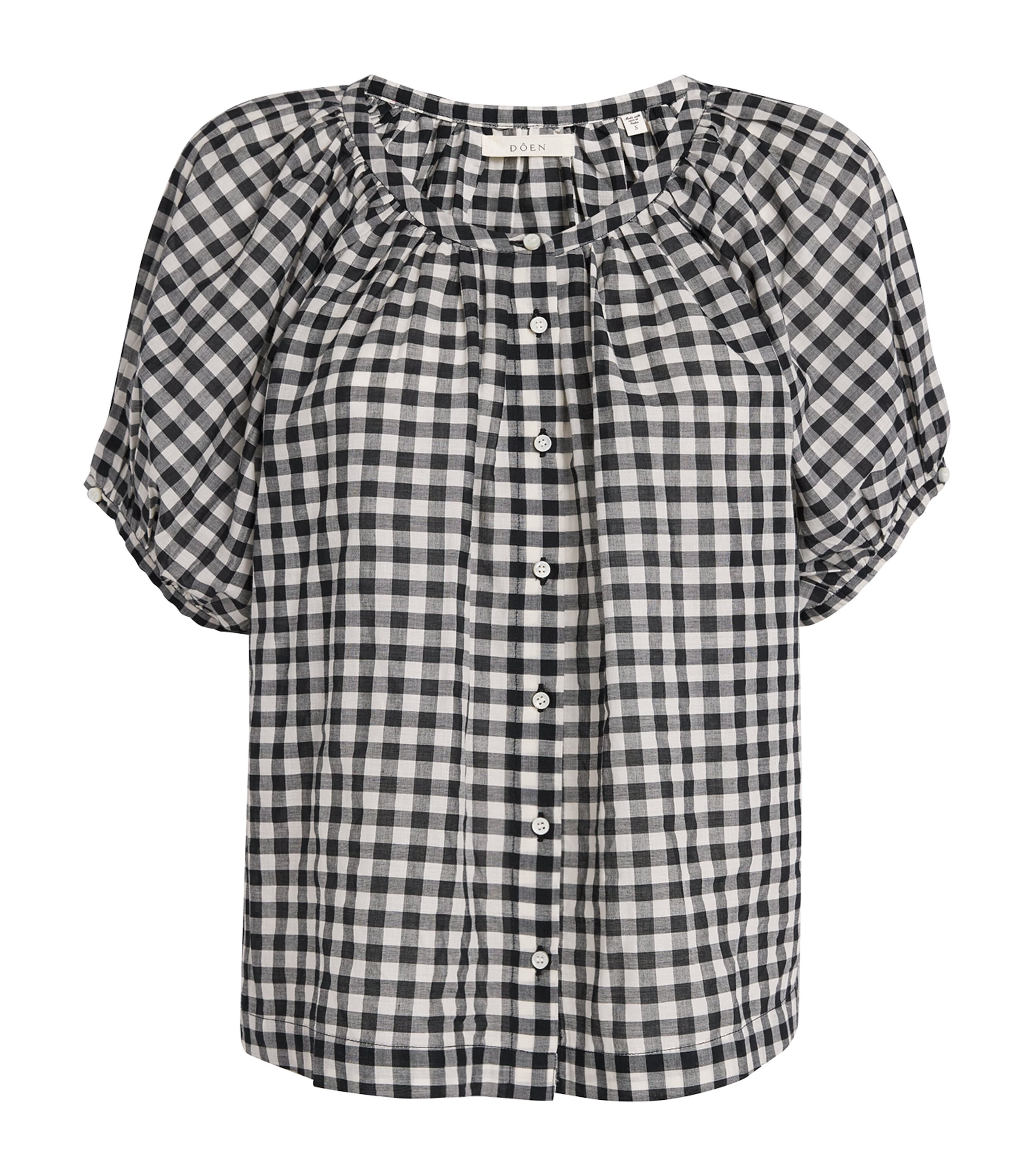 Check June Blouse