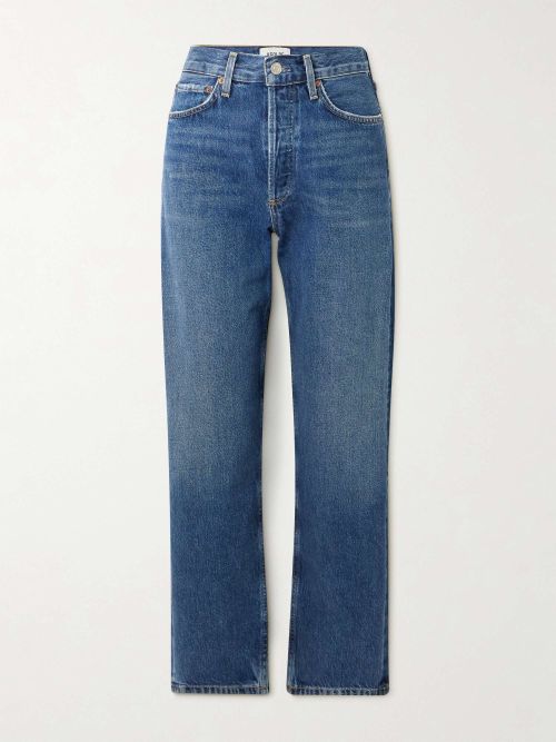 '90s High-Rise Straight-Leg Jeans