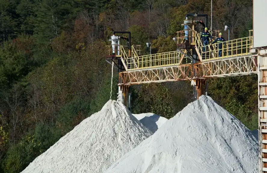 Spruce Pine mining facility, North Carolina