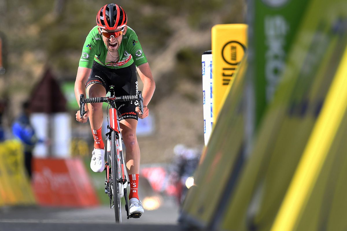 Paris Nice 2020 - 78th Edition - 7th stage Nice - Valdeblore La Colmiane 166,5 km - 14/03/2020 - Tiesj Benoot (BEL - Team Sunweb) - photo Nico Vereecken/PN/BettiniPhotoÂ©2020 