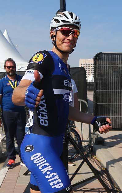 Thumbs up from Marcel Kittel