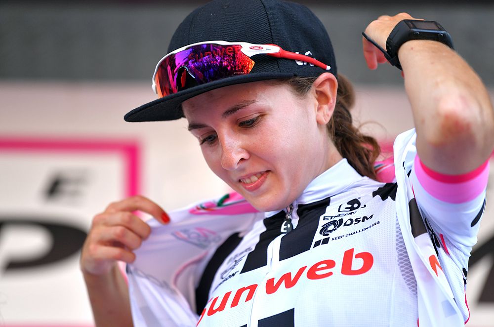 Juliette Labous (Sunweb) is the best young rider at the Giro Rosa