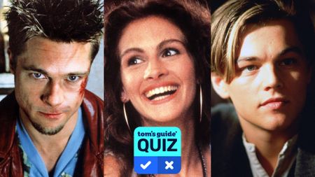 Bradd Pitt in "Fight Club," Julia Roberts in "Pretty Woman," and Leonardo DiCaprio in "Titanic"