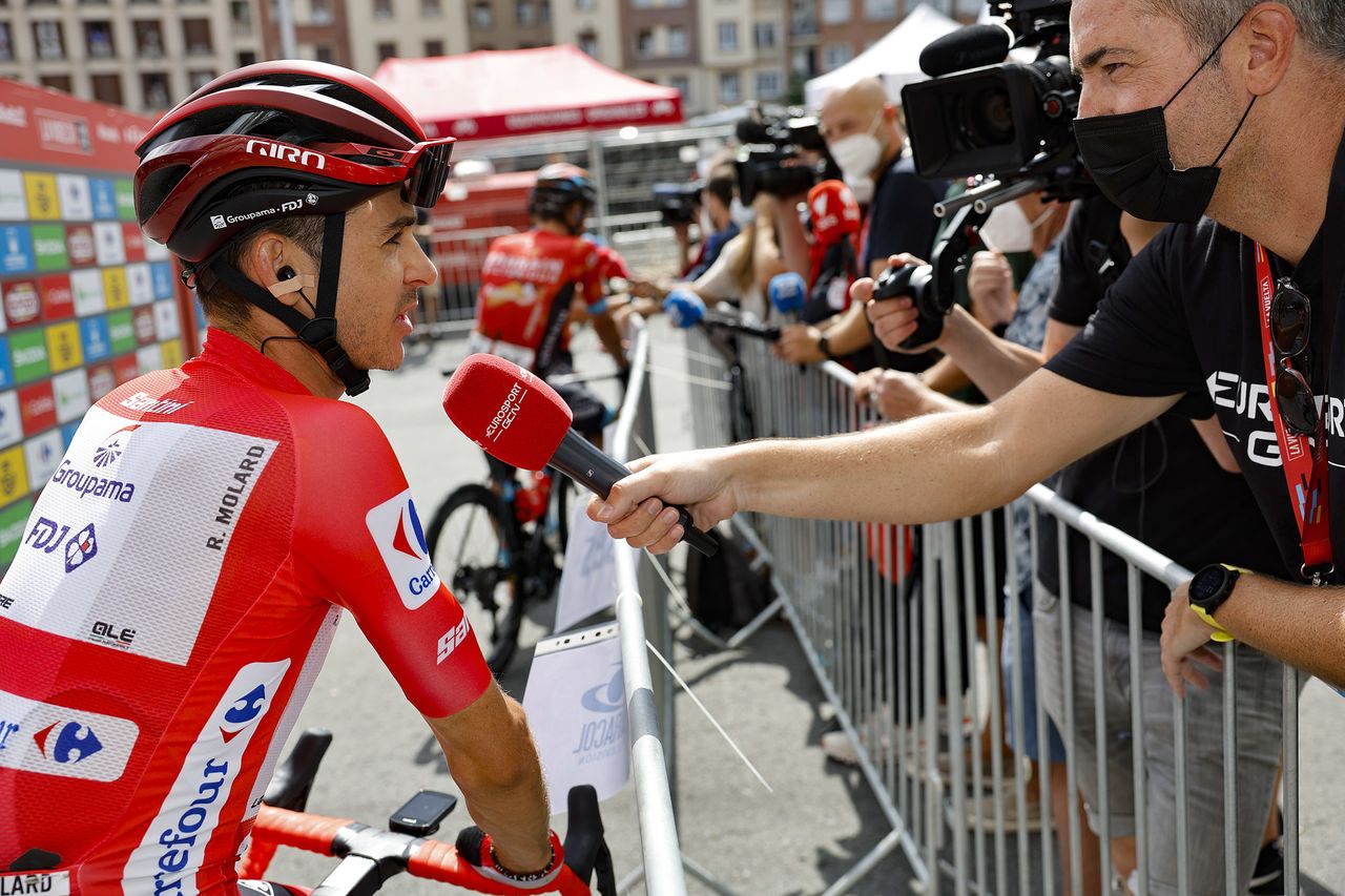 Vuelta Espana 2022 - 77th edition - 6th stage - Bilbao - Pico Jano 181,2 km - 25/08/2022 - Rudy Molard (FRA - Groupama - FDJ) - photo Rafa Gomez/SprintCyclingAgency&Acirc;&copy;2022