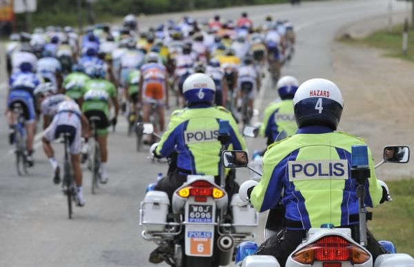 Plenty of protection for the peloton